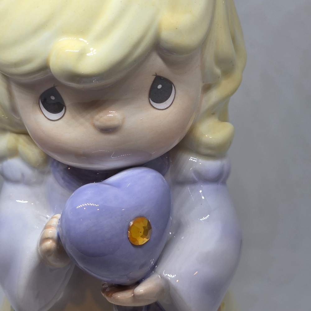 Precious Moments Ceramic Bank. November - Picture 5 of 5